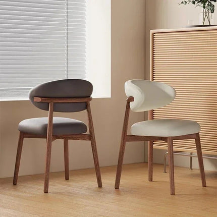 SOLARA – Modern Wooden Dining Chair Set for Living Room, Kitchen, Café & Hotel Spaces - Uber Decor