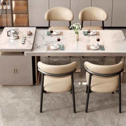 NORDLUX – Modern Nordic Dining Chair with Curved Backrest for Home, Kitchen & Restaurant Spaces - Uber Decor