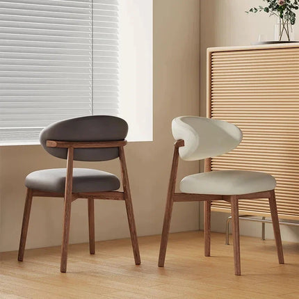 SOLARA – Modern Wooden Dining Chair Set for Living Room, Kitchen, Café & Hotel Spaces - Uber Decor