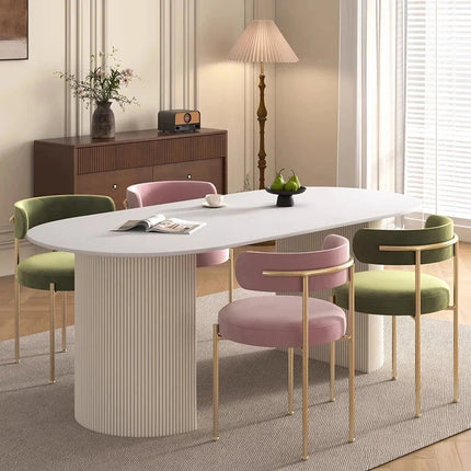 Homestead Luxe Art Deco Dining Set – Elegant Contemporary Statement for Modern Homes - Uber Decor