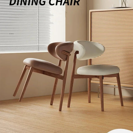 SOLARA – Modern Wooden Dining Chair Set for Living Room, Kitchen, Café & Hotel Spaces - Uber Decor
