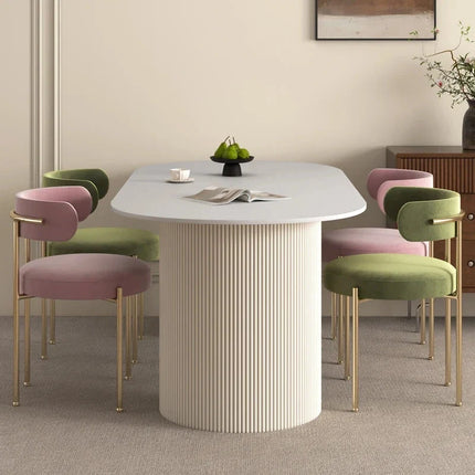 Homestead Luxe Art Deco Dining Set – Elegant Contemporary Statement for Modern Homes - Uber Decor