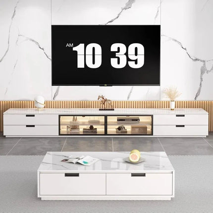 Nuvia Core – Modern TV Unit, Luxury Modular Coffee Table with European Inspired Design - Uber Decor