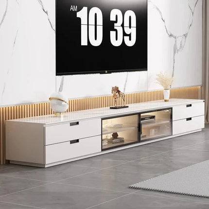 Nuvia Core – Modern TV Cabinet, Luxury Modular Entertainment Unit, European Inspired Design - Uber Decor