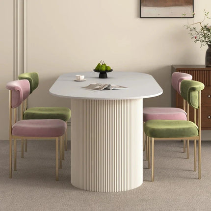 Homestead Luxe Art Deco Dining Set – Elegant Contemporary Statement for Modern Homes - Uber Decor