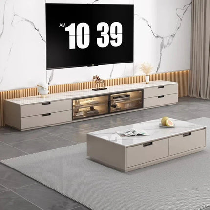 Nuvia Core – Modern TV Unit, Luxury Modular Coffee Table with European Inspired Design - Uber Decor