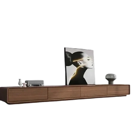 Trego Wall – Compact TV Cabinet, Modern Modular Console Entertainment Unit - Uber Decor