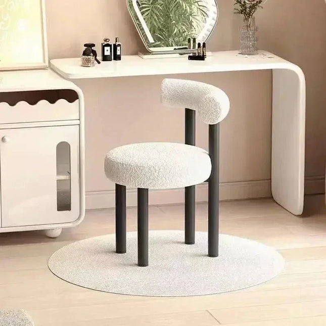 AURALA – Nordic Design Minimalist Chair for Bedroom, Living Room, Office, Vanity & Café Spaces - Uber Decor