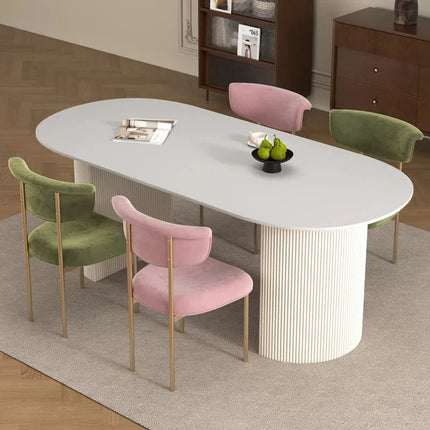 Homestead Luxe Art Deco Dining Set – Elegant Contemporary Statement for Modern Homes - Uber Decor