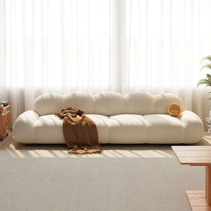 Tartu 3-Seater Nordic Wood Frame Sofa – Luxury Minimalist Couch for Reading Nooks, Living Rooms, and Home Decor - Uber Decor