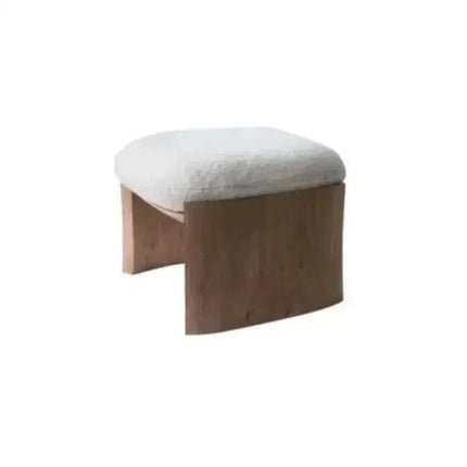 Sova Arc – Nordic Minimalist Solid Wood Bench with Comfort Cushion for Bedroom, Living Room, or Entryway - Uber Decor