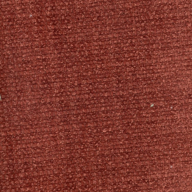 LUXURY CLUB - Upholstery Fabric- Brick Red - Uber Decor