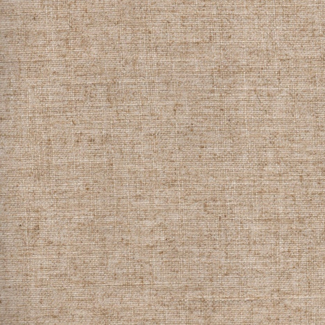 HUBER - Linen Upholstery Fabric- Mushroom - Uber Decor