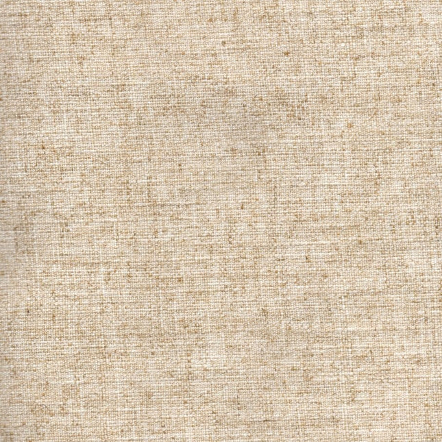 HUBER - Linen Upholstery Fabric- Almond Cream - Uber Decor