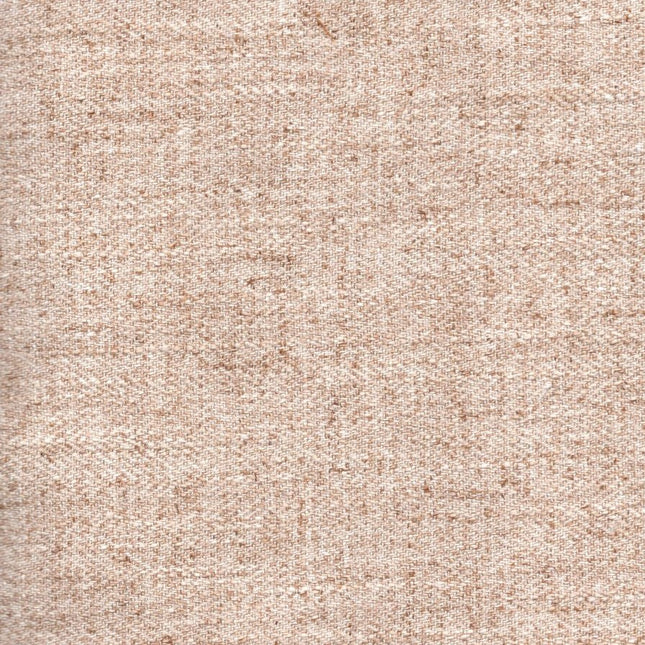 HUBER - Linen Upholstery Fabric- Warm Beige - Uber Decor