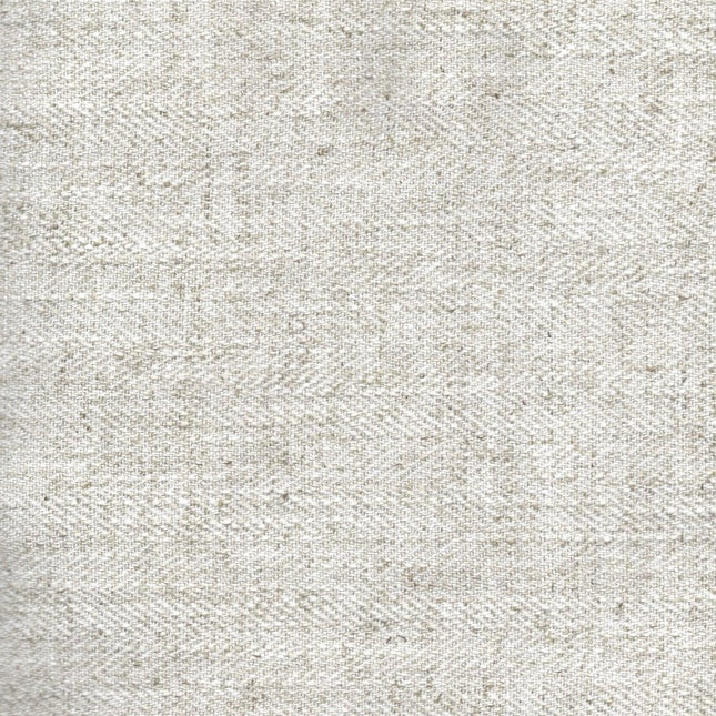 HUBER - Linen Upholstery Fabric- Light Stone - Uber Decor