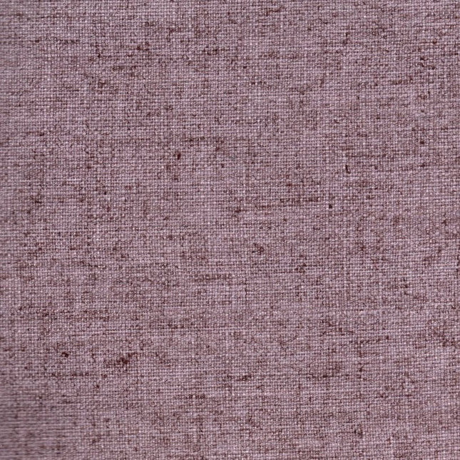 HUBER - Linen Upholstery Fabric- Vintage Plum - Uber Decor