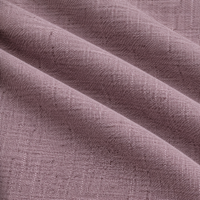 HUBER - Linen Upholstery Fabric- Vintage Plum