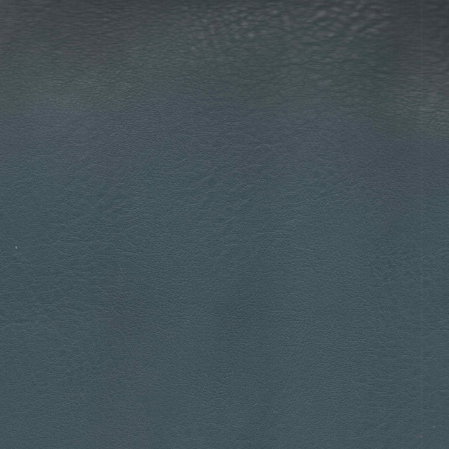 CRAFT- Leatherette Faux Leather Upholstery Fabric- Midnight Teal - Uber Decor