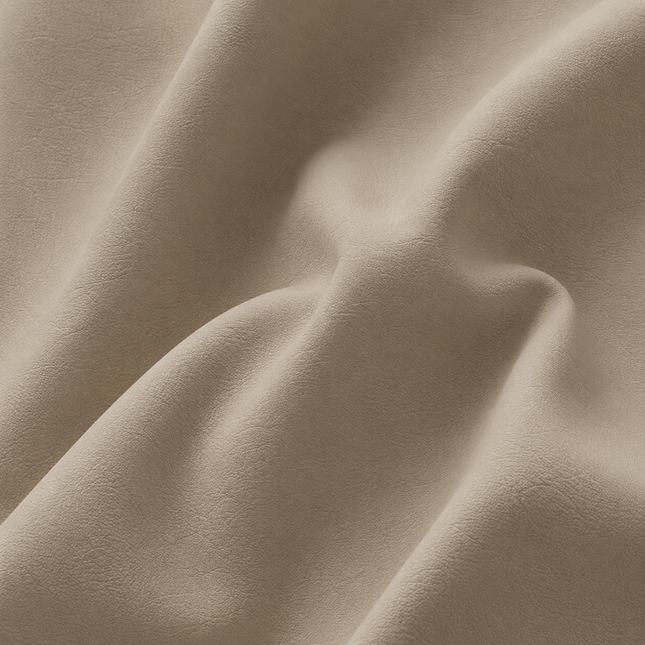 CRAFT- Leatherette Faux Leather Upholstery Fabric- Mushroom Beige
