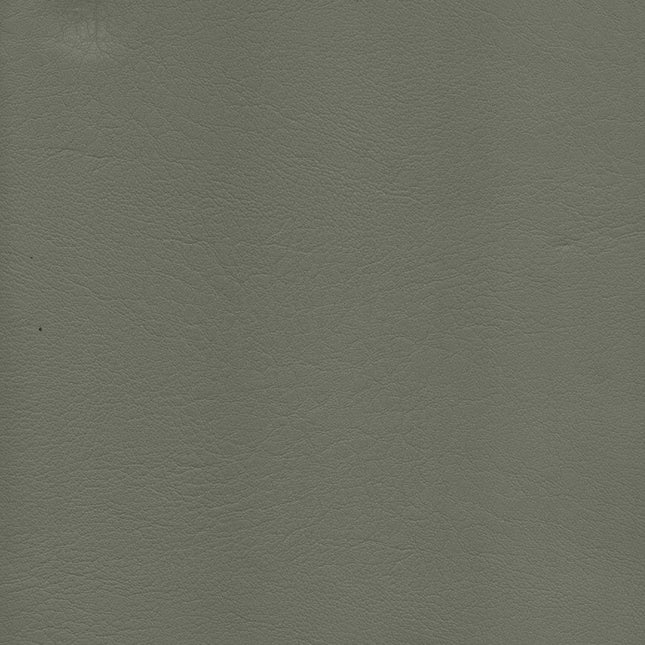 CRAFT- Leatherette Faux Leather Upholstery Fabric- Pewter Green - Uber Decor