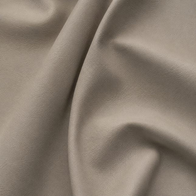 CRAFT- Leatherette Faux Leather Upholstery Fabric- Stone Greige