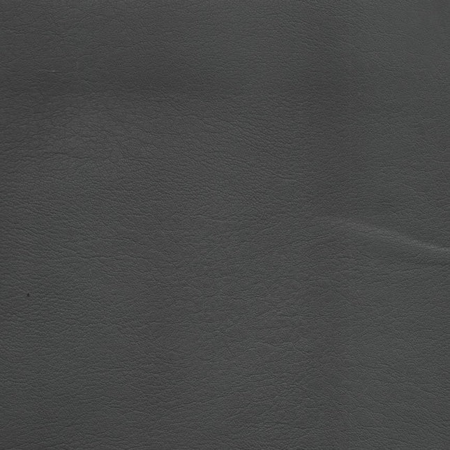 CRAFT- Leatherette Faux Leather Upholstery Fabric- Charcoal Gray - Uber Decor