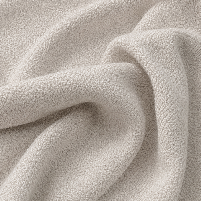 APOLLO - Boucle Upholstery Fabric- soft sand