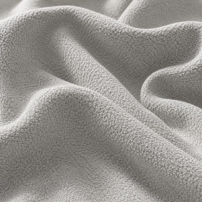 APOLLO - Boucle Upholstery Fabric- Mist Grey