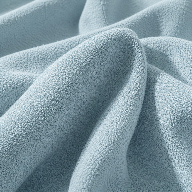 APOLLO - Boucle Upholstery Fabric- Arctic Blue