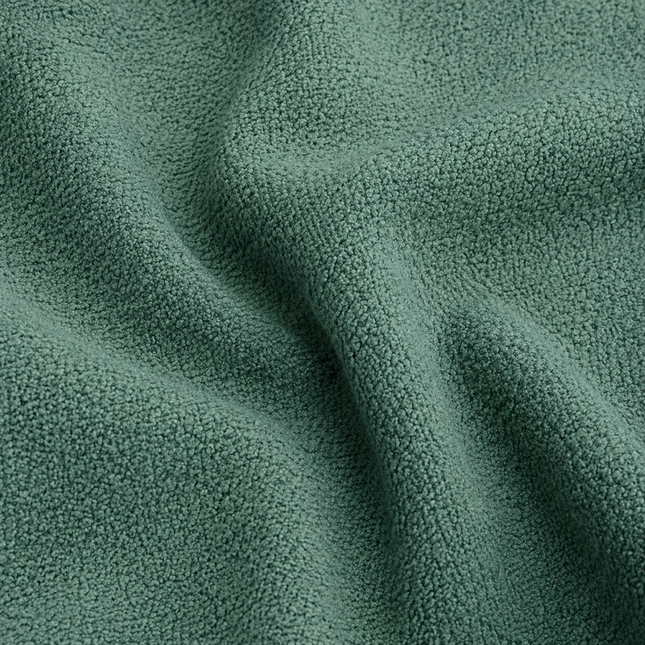 APOLLO - Boucle Upholstery Fabric- Pine Teal