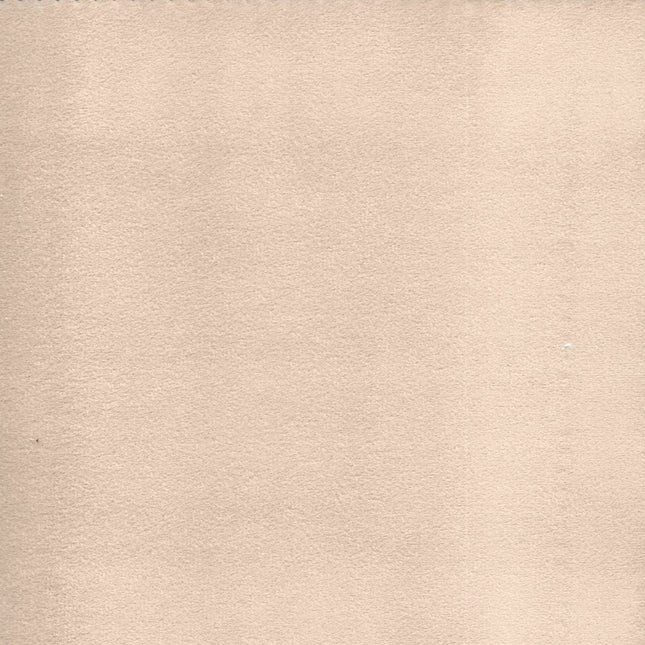 DUTCH SUEDE - Suede Velvet Upholstery Fabric- Latte Beige - Uber Decor