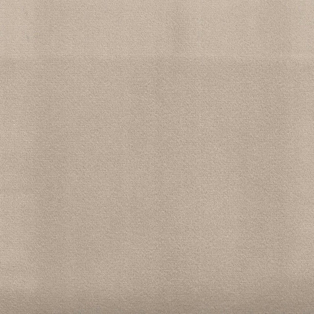 DUTCH SUEDE - Suede Velvet Upholstery Fabric- Taupe - Uber Decor