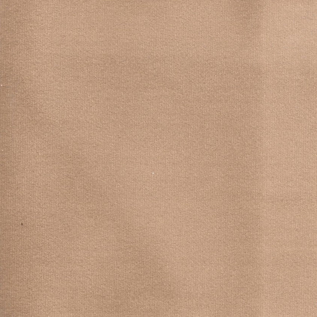 DUTCH SUEDE - Suede Velvet Upholstery Fabric- Camel - Uber Decor