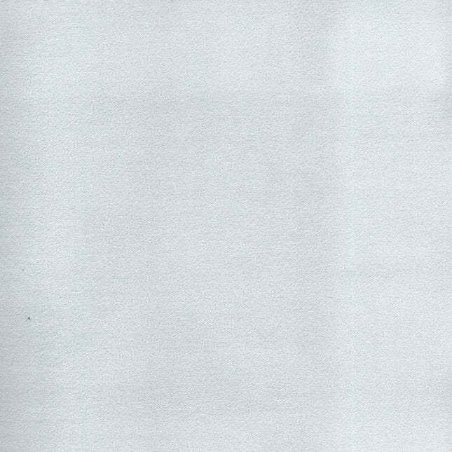 DUTCH SUEDE - Suede Velvet Upholstery Fabric- Azureish White - Uber Decor