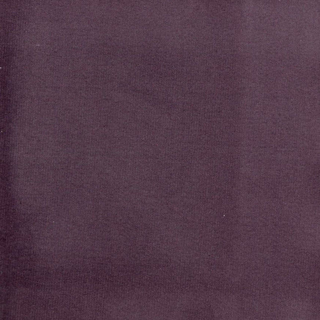 DUTCH SUEDE - Suede Velvet Upholstery Fabric- Plum Wine - Uber Decor