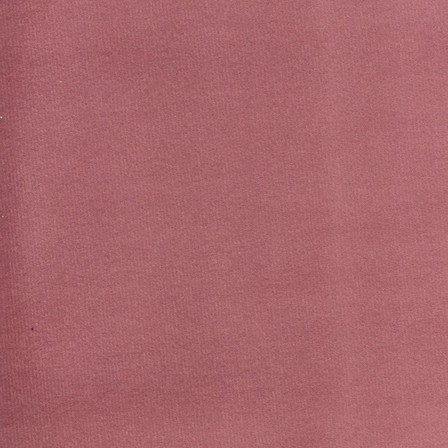DUTCH SUEDE - Suede Velvet Upholstery Fabric- Antique Rose - Uber Decor