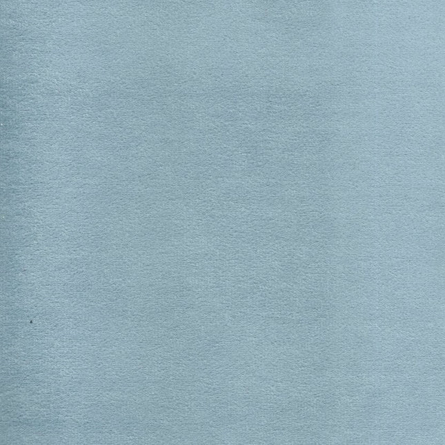 DUTCH SUEDE - Suede Velvet Upholstery Fabric- Moonstone Blue - Uber Decor