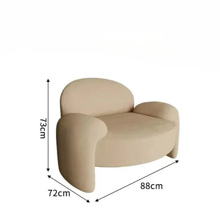 Tarrasa Nordic Designer Minimalist Floor Sofa Set – Modern Lazy Lounge for Living Room, Garden & Patio Spaces - Uber Decor