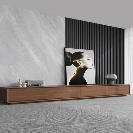 Trego Wall – Compact TV Cabinet, Modern Modular Console Entertainment Unit - Uber Decor