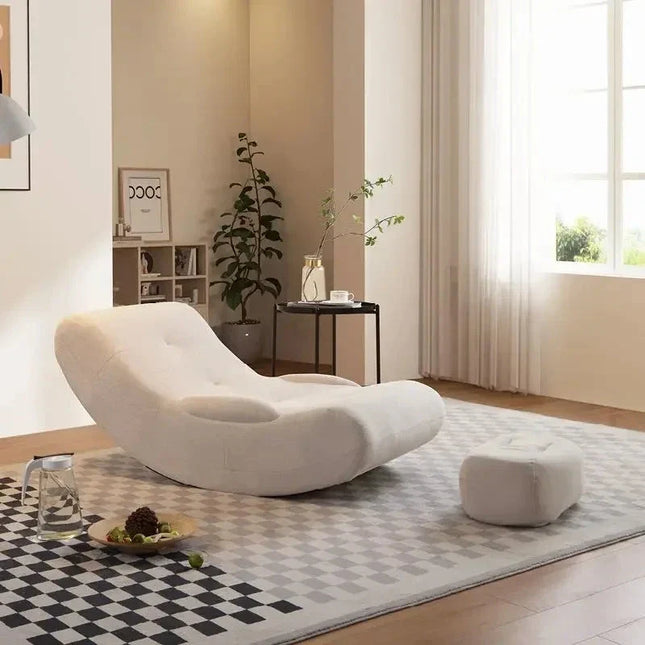 CALMARA – Modern Rocking Recliner Lounge Chair for Living Room, Balcony & Cozy Home Corners - Uber Decor