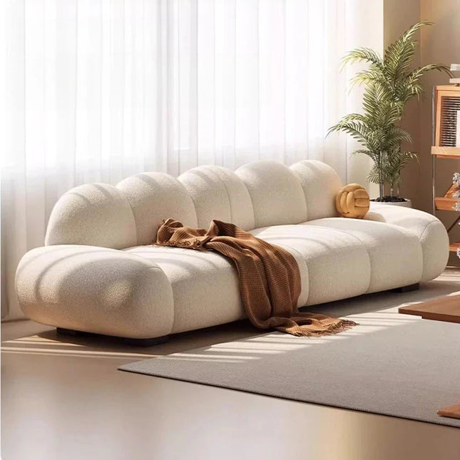 Tartu 3-Seater Nordic Wood Frame Sofa – Luxury Minimalist Couch for Reading Nooks, Living Rooms, and Home Decor - Uber Decor