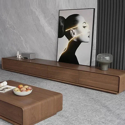 Trego Wall TV Unit With Coffee Table – Modern Space-Saving Furniture Set - Uber Decor