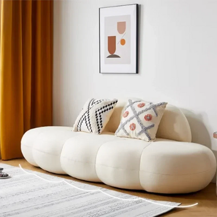 Tampere Modern Nordic Bean Bag Sofa Set – Italian-Inspired Minimalist Lounge Seating for Living Room or Studio Spaces - Uber Decor