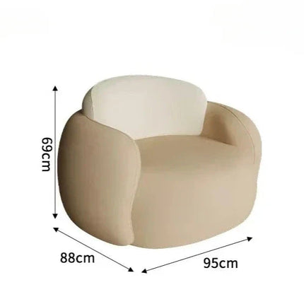Tarrasa Nordic Designer Minimalist Floor Sofa Set – Modern Lazy Lounge for Living Room, Garden & Patio Spaces - Uber Decor