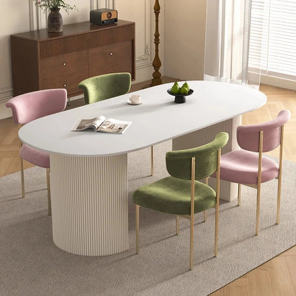 Homestead Luxe Art Deco Dining Set – Elegant Contemporary Statement for Modern Homes - Uber Decor