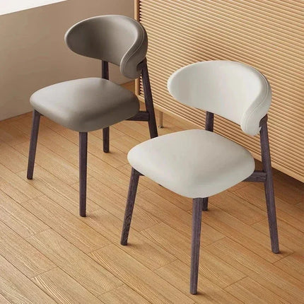 SOLARA – Modern Wooden Dining Chair Set for Living Room, Kitchen, Café & Hotel Spaces - Uber Decor