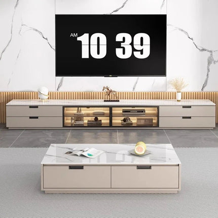 Nuvia Core – Modern TV Unit, Luxury Modular Coffee Table with European Inspired Design - Uber Decor