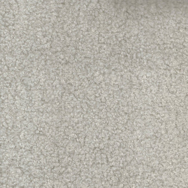 BUCKLEBERRY - Boucle Upholstery Fabric- Light Stone - Uber Decor