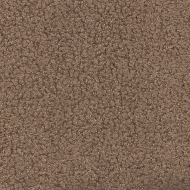 BUCKLEBERRY - Boucle Upholstery Fabric- Mushroom Brown - Uber Decor